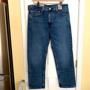 - New Men’s LEVI’S 505 regular stretch jeans.  Size 36/30.  Straight leg.
